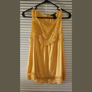 Pretty Mustard forever21 top!